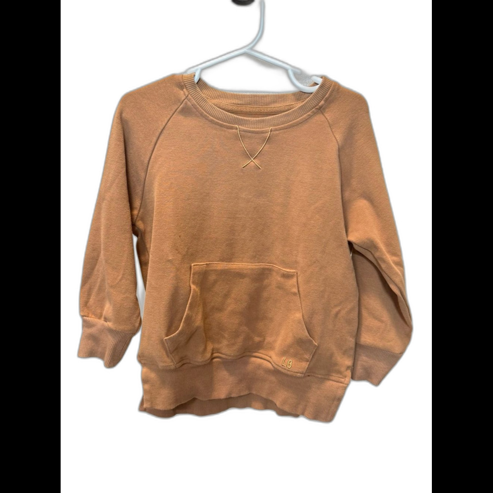 Little Bipsy Caramel Brown Boys Girls pull over 3-4T